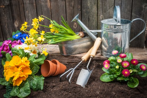 Enhanced curb appeal through landscape gardening